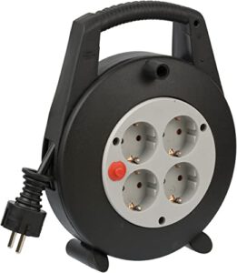 Brennenstuhl Vario Line Kabeltrommel 4-fach/Mini-Kabeltrommel 5M – Spare 5,96€ im Angebot