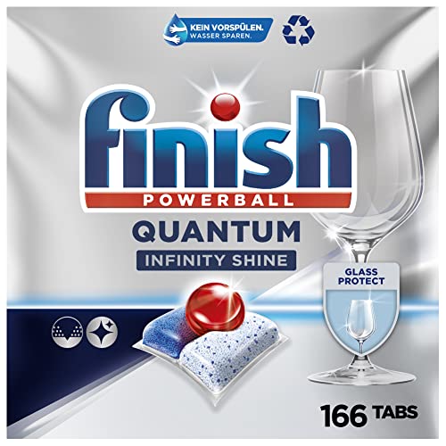 Finish Quantum Infinity Shine Spülmaschinentabs – Gigapack mit 2×83 Tabs für strahlend sauberes Geschirr zum halben Preis!