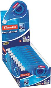 10er Pack Tipp-Ex Korrekturroller Easy Correct 12m x 4.2mm für nur 7,91€ – Spare 60%!