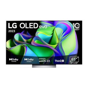 LG OLED65C31LA TV 165 cm (65 Zoll) OLED evo + Cashback 1319,- (statt 1.811,04€) – Einzigartiges Entertainment-Erlebnis mit LG OLED evo Technologie