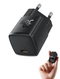 Baseus USB C Netzteil, 30W Mini USB C Ladegerät, PD 3.0 und PPS Schnellladeleistung – Nur 8,99€ (60% Rabatt)