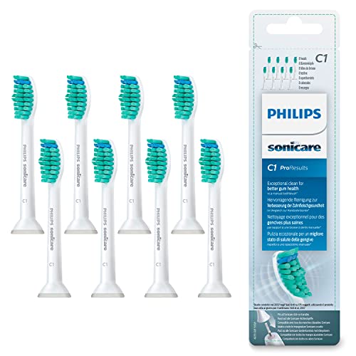 Philips Sonicare Original ProResults Standard Schallzahnbürstenköpfe – 8er-Pack in Weiß (Modell HX6018/07) für nur 17,99€ statt 30,80€