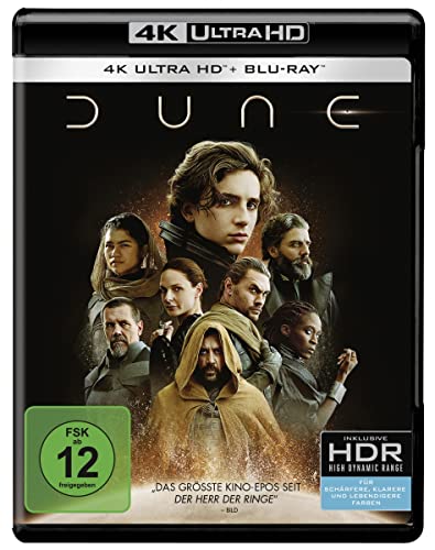 Dune (4K UHD + Blu-ray) für 14,87€ – Spare 3,09€ im Vergleich zum alten Preis!