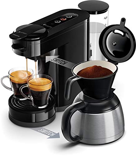 Spare 23% auf Philips Senseo Switch Pad- und Filterkaffeemaschine – Angebot nur 99€ statt 129€