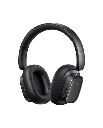 Baseus Aktive Noise Cancelling Kopfhoerer mit 100 Std. Akku, LHDC Hi-Res Sound – Bowie H1i: Reduziert Umgebungsgeräusche um Bis zu 95%