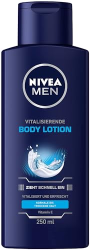NIVEA MEN Vitalisierende Bodylotion: 24h Feuchtigkeit & Vitamin E – Nur 2,75€ statt 4,99€