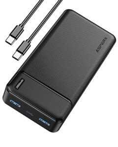 Asperx Powerbank 20000mAh 22.5W, 3 Geräte gleichzeitig Aufladen, PD 20W, QC3.0 – Nur 12,80€ statt 25,99€