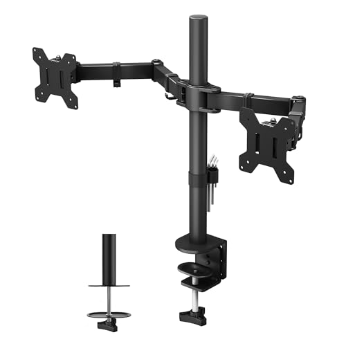 BONTEC Monitor Halterung 2 Monitore für 13-27 Zoll – 40% günstiger bei Amazon