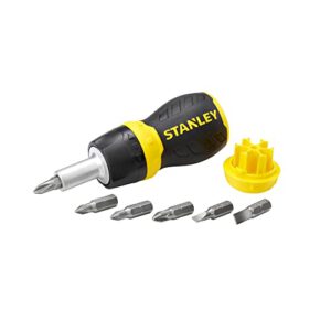 Stanley Bit-Schraubendreher Stubby mit Ratsche – Top-Angebot für handliches Werkzeug!