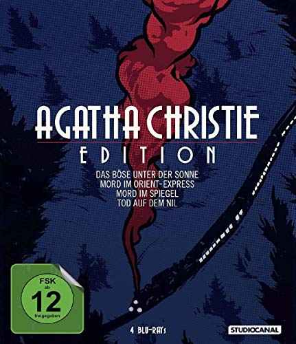 Agatha Christie Edition (4 Filme auf 4 Blu-ray) inkl Postkartenset für 12,99€ – Spare 47% (PVG 24,49€)