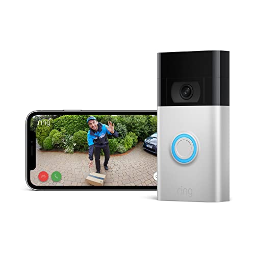 Ring Videotürklingel Akku mit Kamera. Prime – 69,99€ (Vorher: 74,99€)