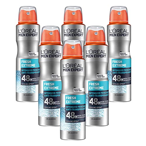 [Prime Sparabo] L ‚Oréal Men Expert Deo Fresh Extreme 6er Pack zum Spitzenpreis!