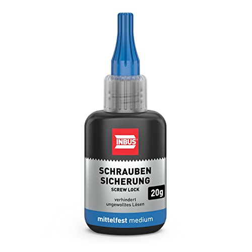 INBUS 79560 Schraubensicherung mittelfest, 20g für 4,50€ – Spare 2,45€ im Vergleich zum alten Preis!