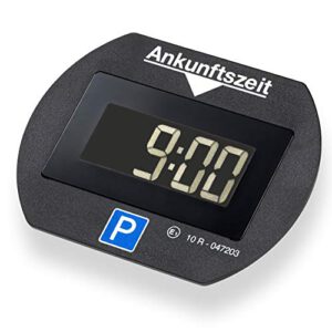 Needit Park Lite schwarz – Elektronische Parkscheibe nur 21,99€ statt 29,94€ I Sparen Sie Zeit und Geld beim Parken I Digitale Parkuhr mit Bewegungssensor und offizieller Genehmigung