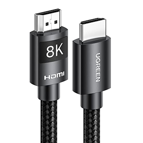 UGREEN HDMI 2.1 Kabel 10K 8K 60Hz 4K 120Hz 144Hz HDMI 8K Kabel 48Gbit/s High Speed Ethernet Ultra HD eARC HDR 10+VRR – Jetzt für nur 9,74€ statt 12,99€