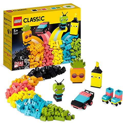 LEGO 11027 Classic Neon Kreativ-Bauset 333 Teile (Amazon Prime) – Spare 6,98€ im Angebot!