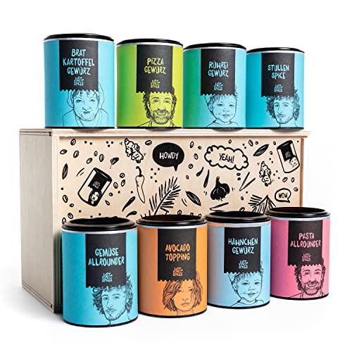 Just Spices Top 8 Gewürze-Set für nur 24,79€ – Spare 38%!