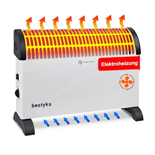 3 Elektroheizungen – Konvektion, Thermostat, 2000 W je nur 19€ statt 24,50€ – Spare 22%