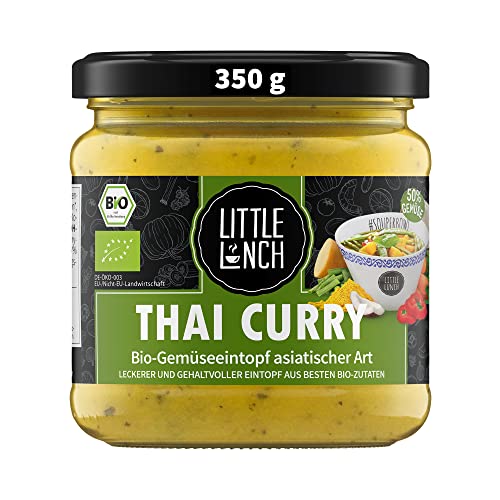 Little Lunch: Bio Eintopf Thai Curry 350ml für nur 2,42€ – Spare 1,07€!