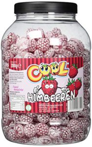 Cool Klassische Himbeerdrops | Bonbons mit Himbeergeschmack | 2kg Dose nur 13,99€ statt 18,35€ – Spare 24%!