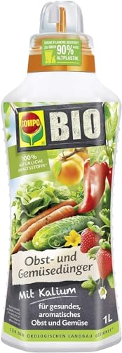 COMPO BIO Obst- und Gemüsedünger für alle Obst- und Gemüsesorten – 1 Liter für nur 4,99€ statt 8,99€