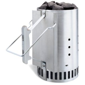 Weber Anzündkamin Rapidfire, Holzkohle in weniger als 20 Minuten entzündet – Angebot bei Amazon für nur 19,99€ statt 24,80€