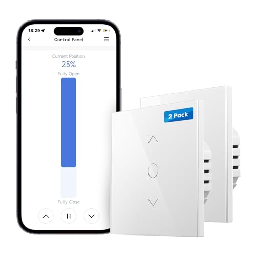 Alexa Rolladen Zeitschaltuhr, meross WLAN Rolladenschalter – 20% Rabatt! Prime