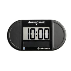 Needit Park Lite SOLAR I Parkscheibe elektrisch mit Zulassung vom Kraftfahrt-Bundesamt I Solarzellen I Parkuhr Auto für 29,99€ statt 39,99€