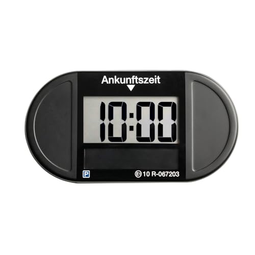 Needit Park Lite SOLAR I Parkscheibe elektrisch mit Zulassung vom Kraftfahrt-Bundesamt I Solarzellen I Parkuhr Auto für 29,99€ statt 39,99€