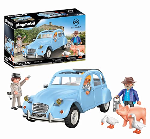 PLAYMOBIL Classic Car: Citroën 2 CV, Ente mit abnehmbarem Verdeck für 25,50€ – Spare 13% (vorher 38,54€)