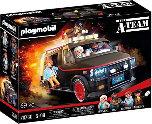 Spare 10,53€ auf den PLAYMOBIL 70750 The A-Team Van – im ikonischen Design (Prime)