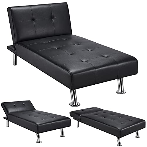 Yaheetech Couch Schlafsofa Bettsofa Klappsofa – Deal bei Amazon: Rückenlehne neigbar, verschiedene Farben, 280 KG belastbar – 77,99€ statt 119,99€