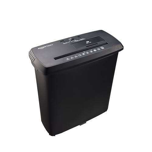 Amazon Basics Streifenschnitt Aktenvernichter für bis zu 8 Blatt (Prime) – Jetzt nur 13,52€ statt 21,37€