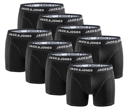 Jack & Jones Boxershorts 8er Pack – Black White Mix – Gr. L für nur 29,99€ – Spare 10€ [Amazon Oster Deals]