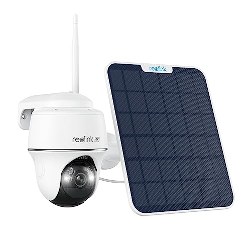 Reolink Argus PT Ultra + 6W Solarpanel – Erste 4K Akku Solar Überwachungskamera im Angebot