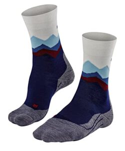 11,95€ Falke Damen Wandersocken TK2 Explore Crest W SO Wolle antiblasen dick 1 Paar, Blau (Dark Night 6177), 35-36 – Spare 44%!