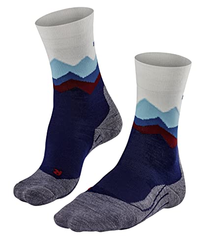 11,95€ Falke Damen Wandersocken TK2 Explore Crest W SO Wolle antiblasen dick 1 Paar, Blau (Dark Night 6177), 35-36 – Spare 44%!
