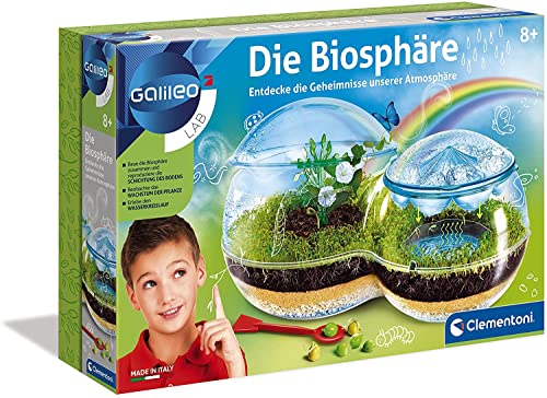 Clementoni Galileo Lab – Die Biosphäre | Experimentierkasten für kleine Hobby-Gärtner, Botanik und Biologie für Kinder, 59119 | Prime – Nur 15,49€ statt 19,92€