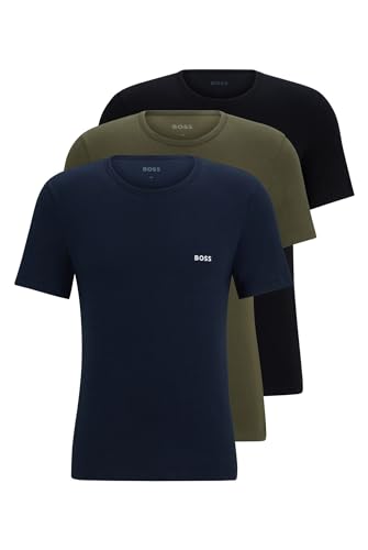 Spare beim Kauf des BOSS Herren R-Neck T-Shirt 3er Packs auf Amazon: 31€ statt 38,98€!