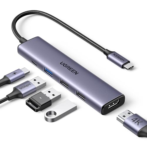 UGREEN Revodok USB C Hub mit Power Delivery Port 100W, 4k HDMI und 3 x USB-A für nur 11,89€ – Bester Preis!
