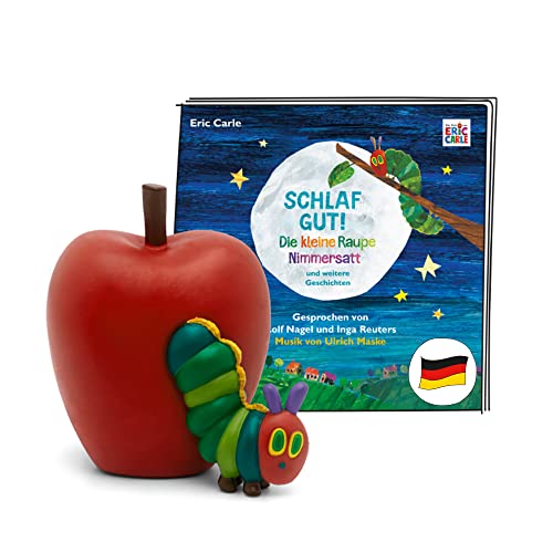 12,74€ – 25% gespart! Tonie / Schlaf gut – Die kleine Raupe Nimmersatt, Hörbuch für Kinder ab 3 / mit Coupon