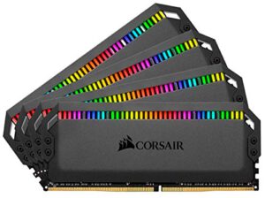 Corsair Dominator Platinum RGB 128GB (4x32GB) DDR4 3600 (PC4-28800) C18 1.35V AMD Optimierter PC Arbeitsspeicher – Deal für nur 292,21€ statt 411,66€