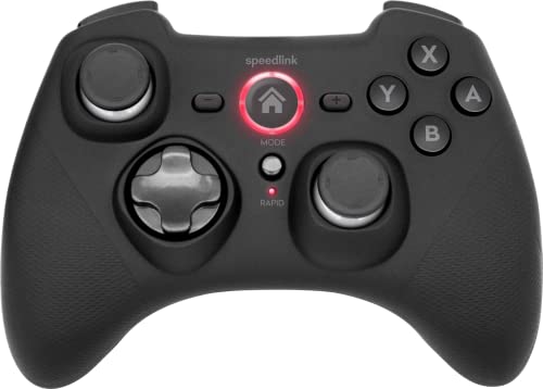 Speedlink RAIT wireless Gamepad mit Bluetooth für Nintendo Switch/PC/Android – Kabelloser Controller zum Sparpreis von 19,99€ (Ersparnis 39%)