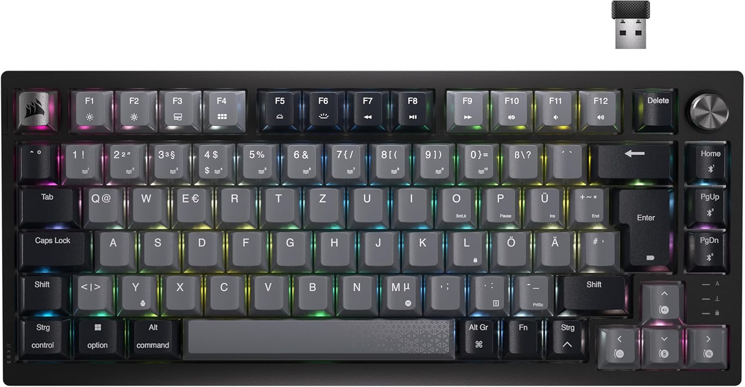 Corsair K65 Plus Wireless Gaming-Tastatur zum Bestpreis – Jetzt sparen!