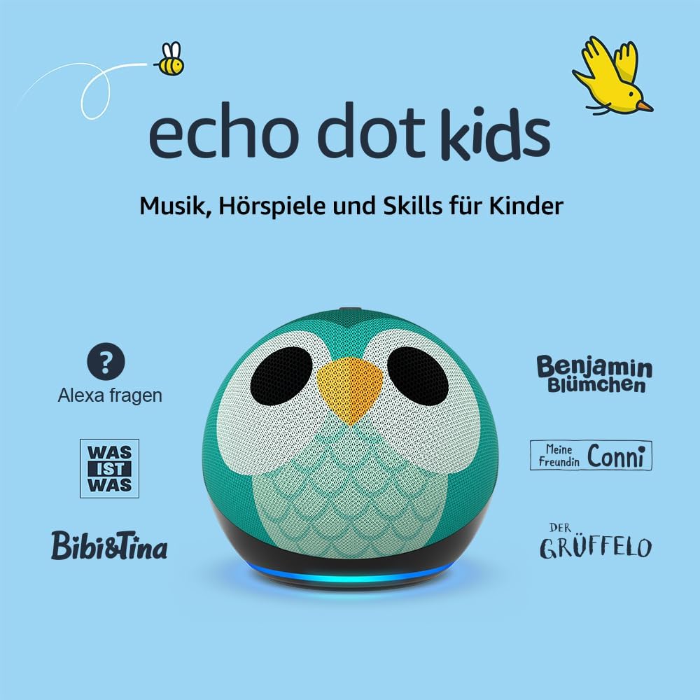 Echo Dot Kids im Eulen-Design – Jetzt 45% sparen!