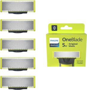 Philips OneBlade Klingen 5er Pack: Mega-Sparangebot für deine Rasur