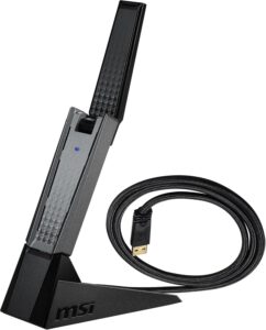 MSI AX1800 WiFi 6 USB Adapter zum Bestpreis – jetzt 33% sparen!