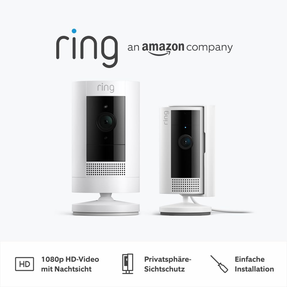 Ring Kamera Duo Deal: Sicherheit für drinnen & draußen zum Spottpreis