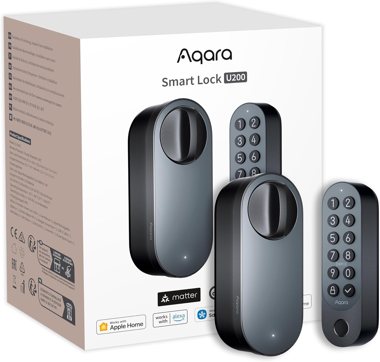 Aqara Smart Lock U200: Jetzt smart & sicher für unter 170€!