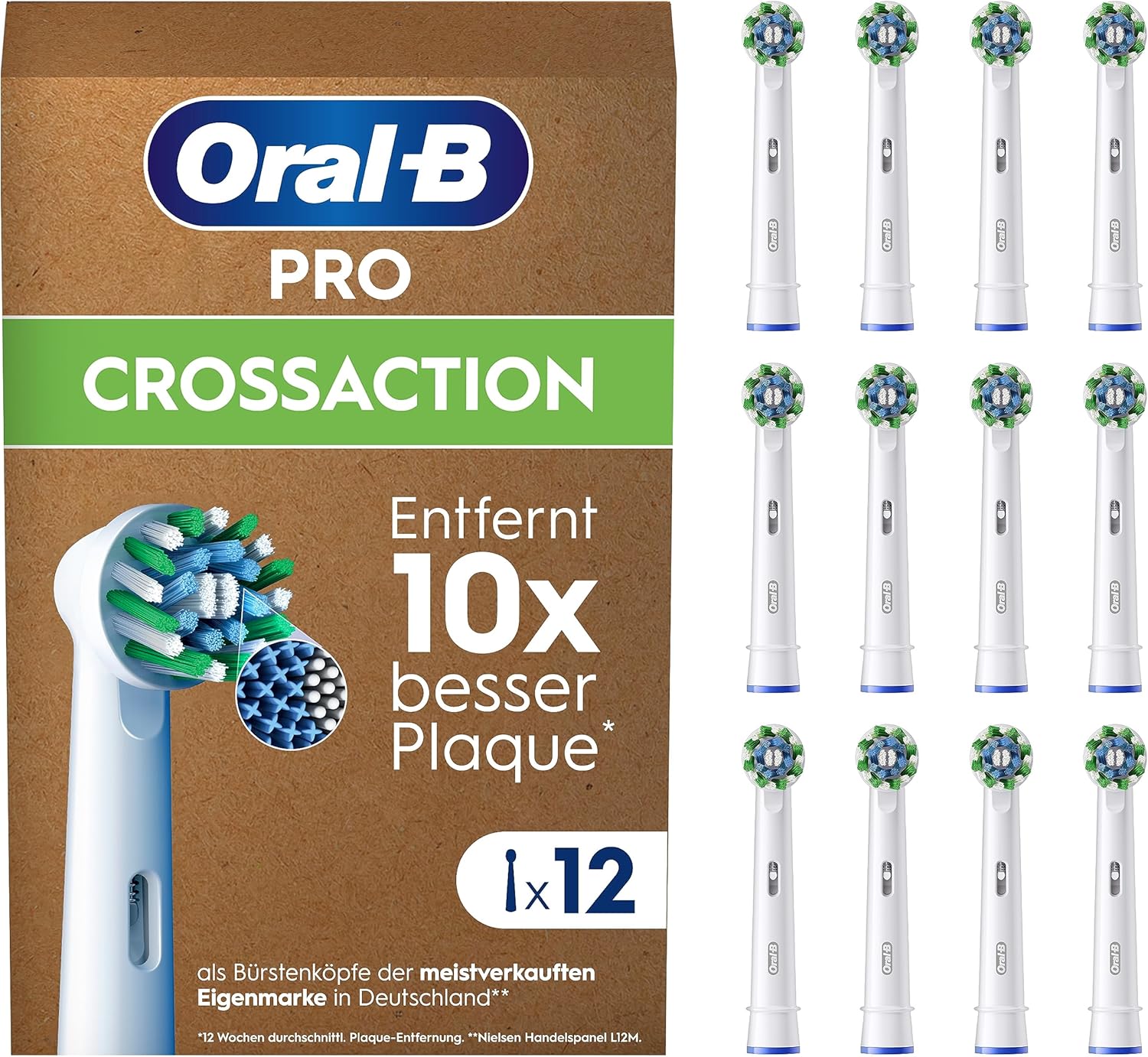 Oral-B Pro CrossAction Aufsteckbürsten – Mega Deal für strahlende Zähne